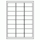 536 - Label Size 64mm x 33.9mm - 24 labels per sheet